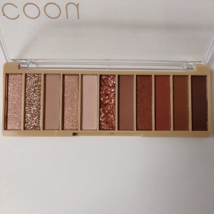アイシャドウパレット 01 ムードキャメル/coou/アイシャドウパレットを使ったクチコミ(2枚目)
