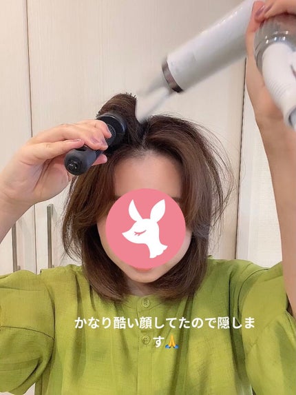 クリップ熱伝導ヘアブラシ/DAISO/ヘアブラシを使ったクチコミ(3枚目)
