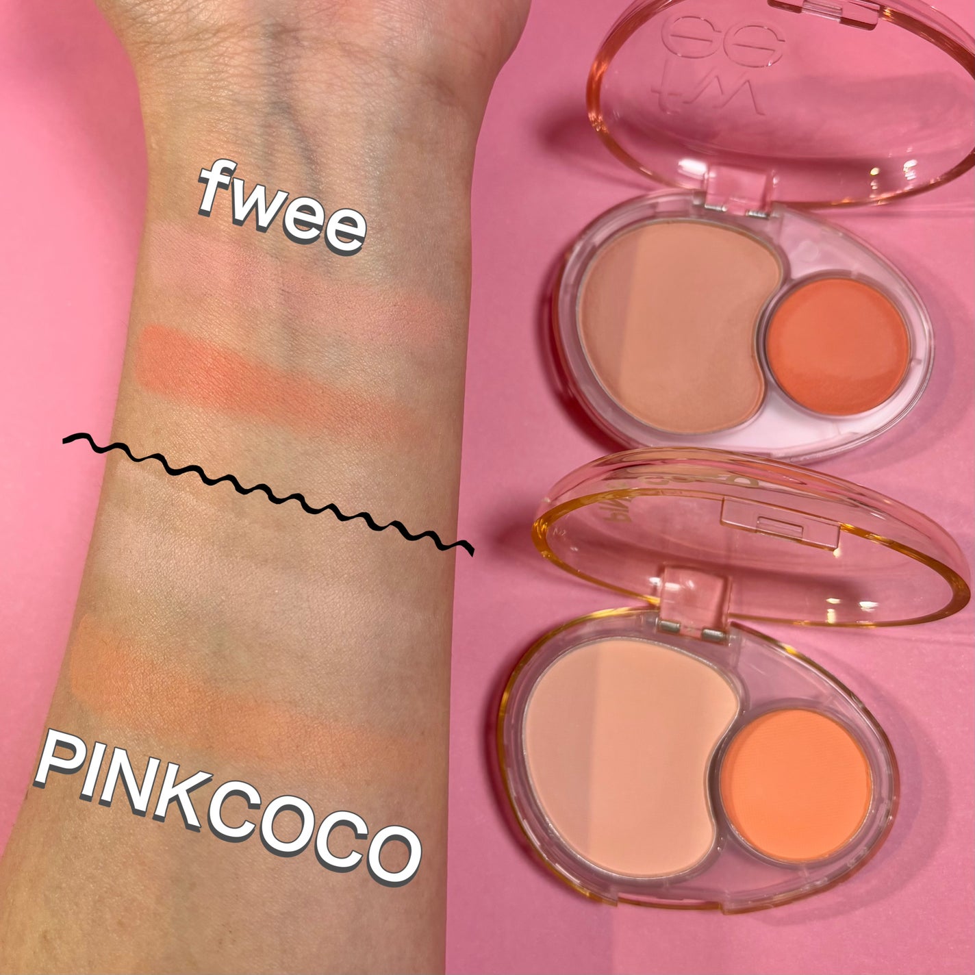 デュアルチークメロウ/fwee/ジェル・クリームチークを使ったクチコミ(5枚目)