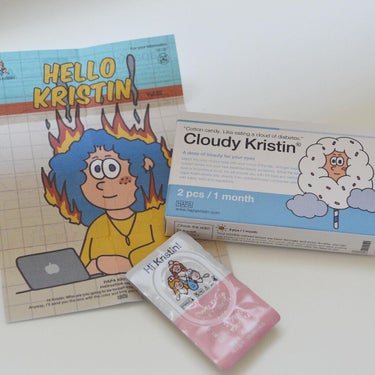 Cloudy Kristin/Hapa kristin/カラーコンタクトレンズを使ったクチコミ（4枚目）