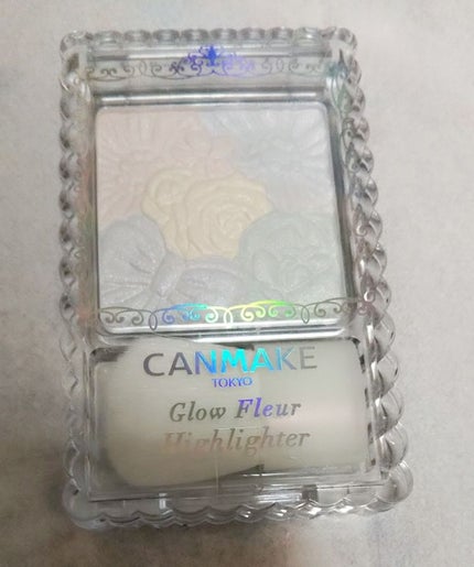 グロウフルールハイライター/キャンメイク/パウダーハイライトを使ったクチコミ(1枚目)