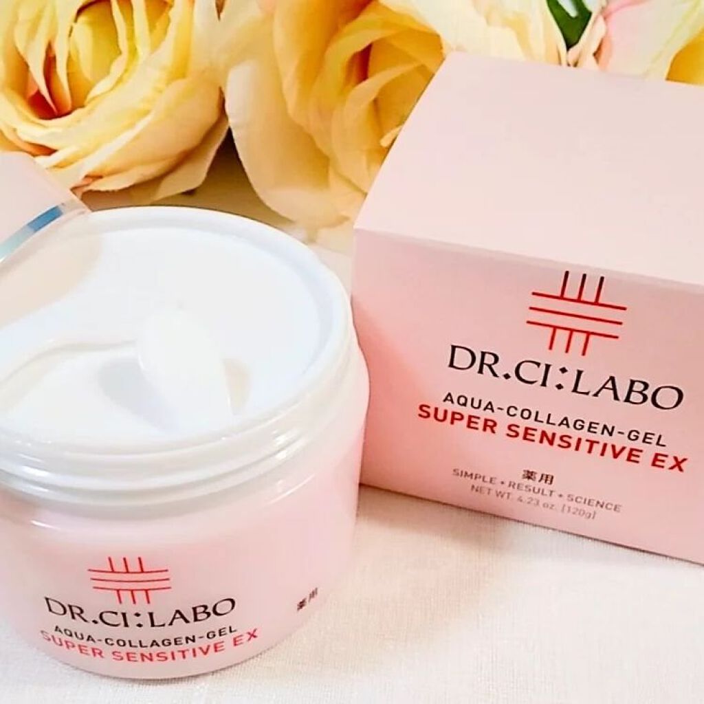 薬用アクアコラーゲンゲル スーパーセンシティブEX/ドクターシーラボⓇ/オールインワン化粧品を使ったクチコミ(4枚目)