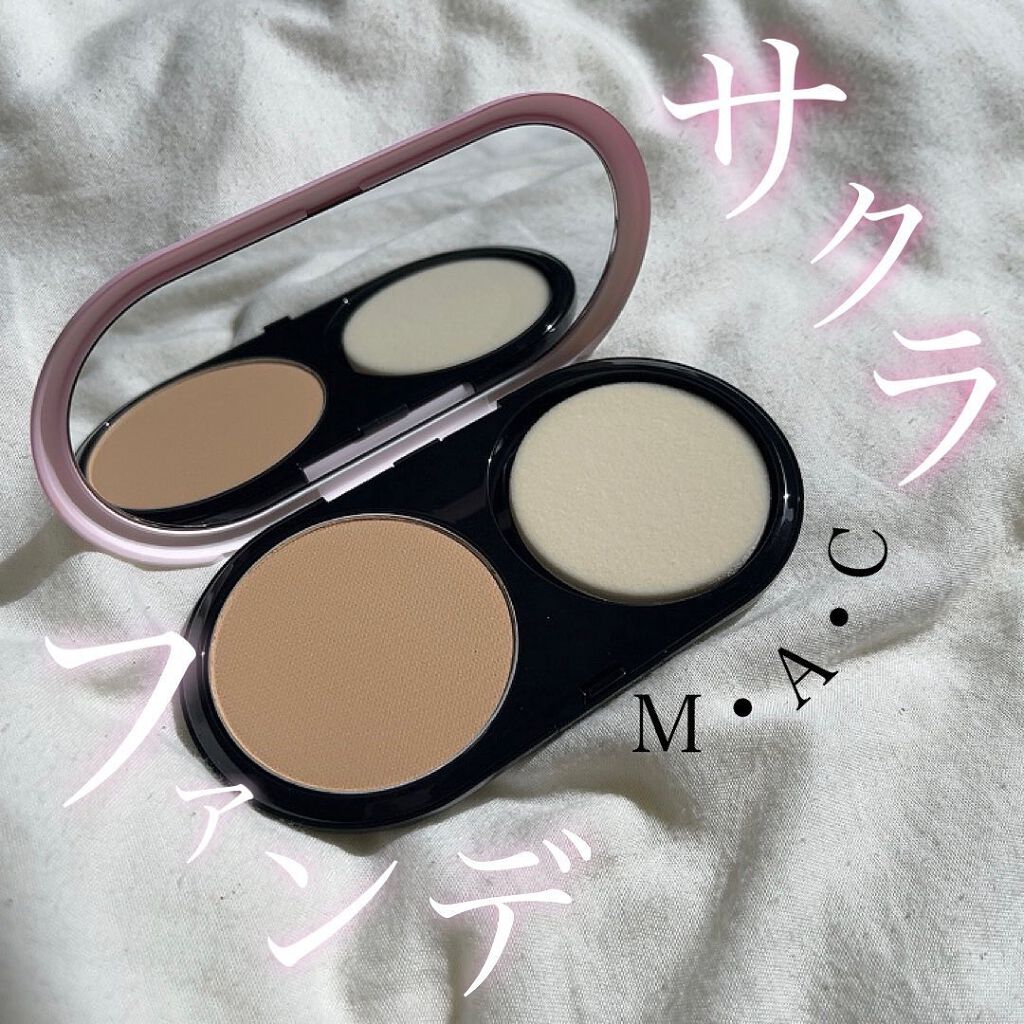 ライトフル C３ ナチュラル シルク パウダーファンデーション/M・A・C/パウダーファンデーションを使ったクチコミ（1枚目）