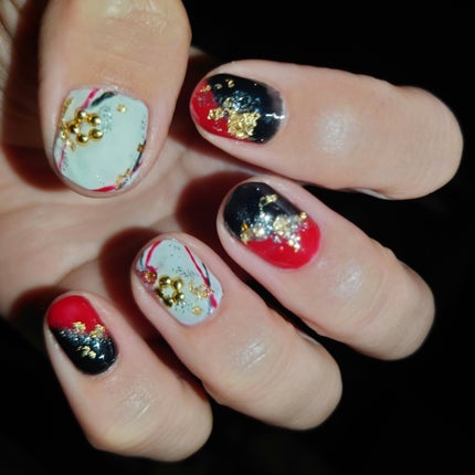 ジェルネイル(ライト対応)/セリア/ジェルネイルを使ったクチコミ(3枚目)