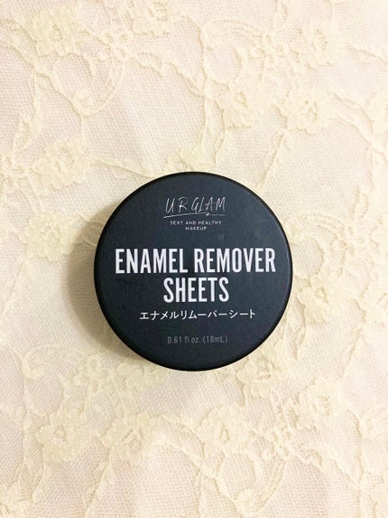 UR GLAM ENAMEL REMOVER SHEETS/U R GLAM/除光液を使ったクチコミ(1枚目)