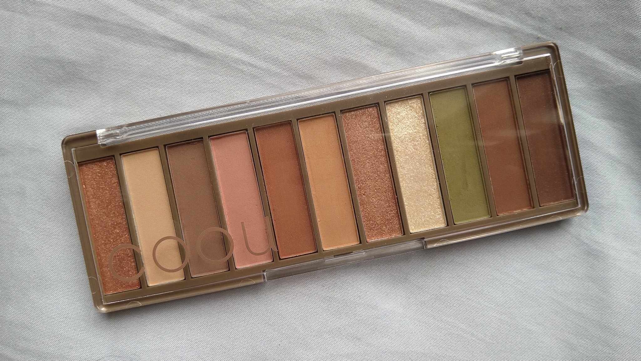 アイシャドウパレット 04 ライクピスタチオ/coou/アイシャドウパレットを使ったクチコミ（1枚目）