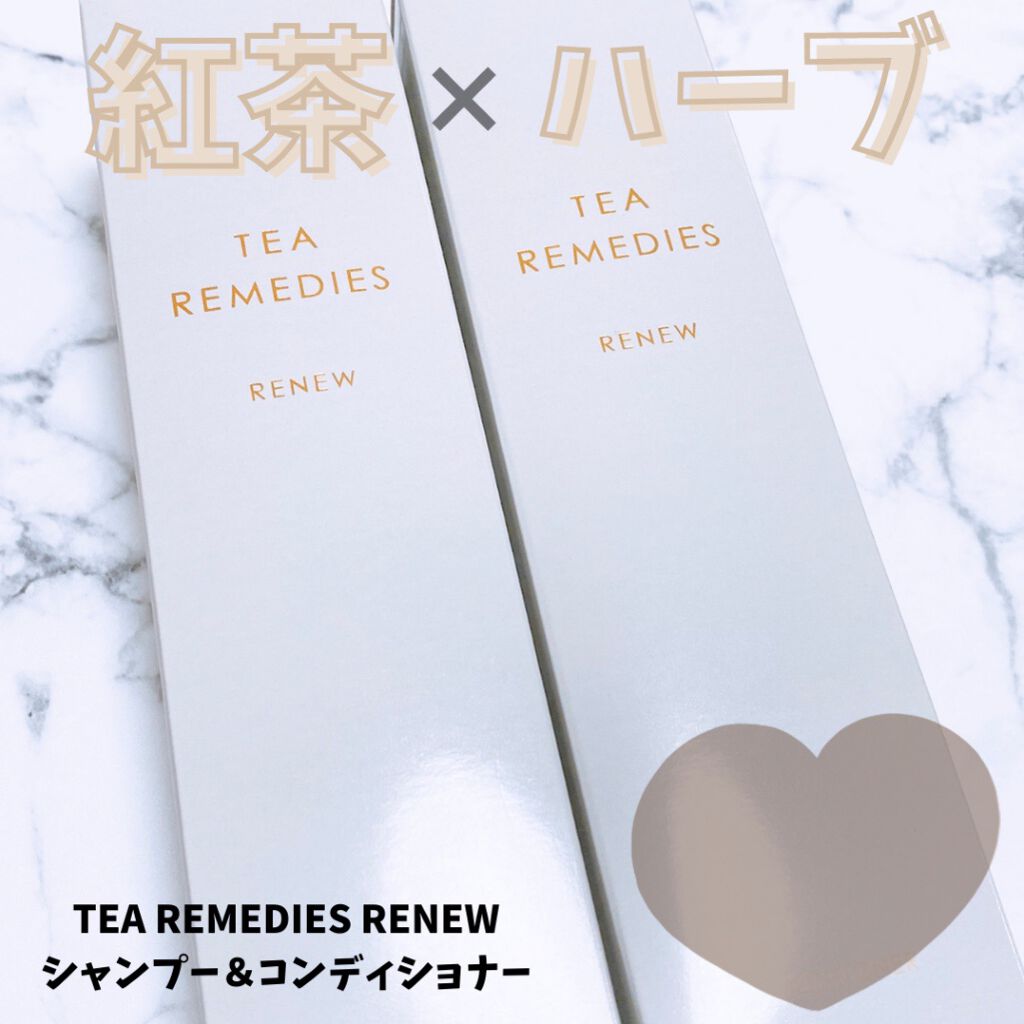 TEA REMEDIES RENEW シャンプー/TEA REMEDIES/市販シャンプーを使ったクチコミ（1枚目）