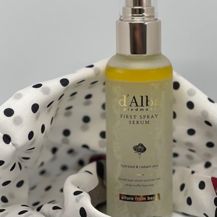 ダルバ ホワイトトリュフファーストスプレーセラム/ダルバ/ミスト状化粧水を使ったクチコミ(1枚目)