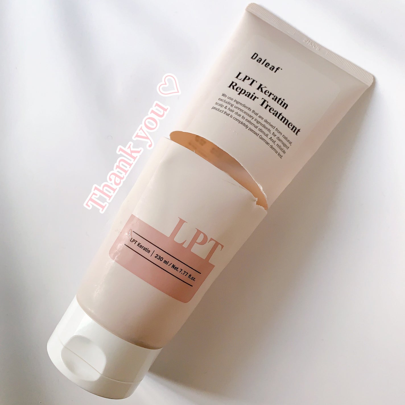 LPTケラチンリペアトリートメント/Daleaf/洗い流すヘアトリートメントを使ったクチコミ(1枚目)