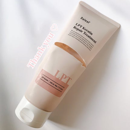 LPTケラチンリペアトリートメント/Daleaf/洗い流すヘアトリートメントを使ったクチコミ(1枚目)