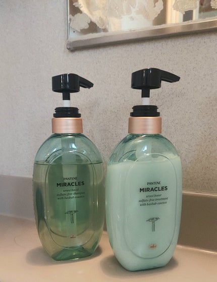 ミラクルズ うるおいブースト シャンプー/トリートメント/パンテーン/市販シャンプーを使ったクチコミ(1枚目)