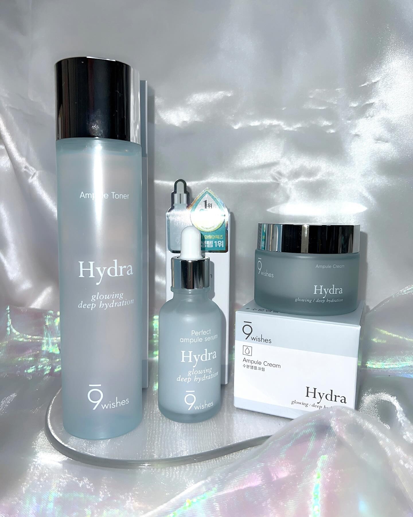 ハイドラアンプルトナー/9Wishes/化粧水を使ったクチコミ（1枚目）