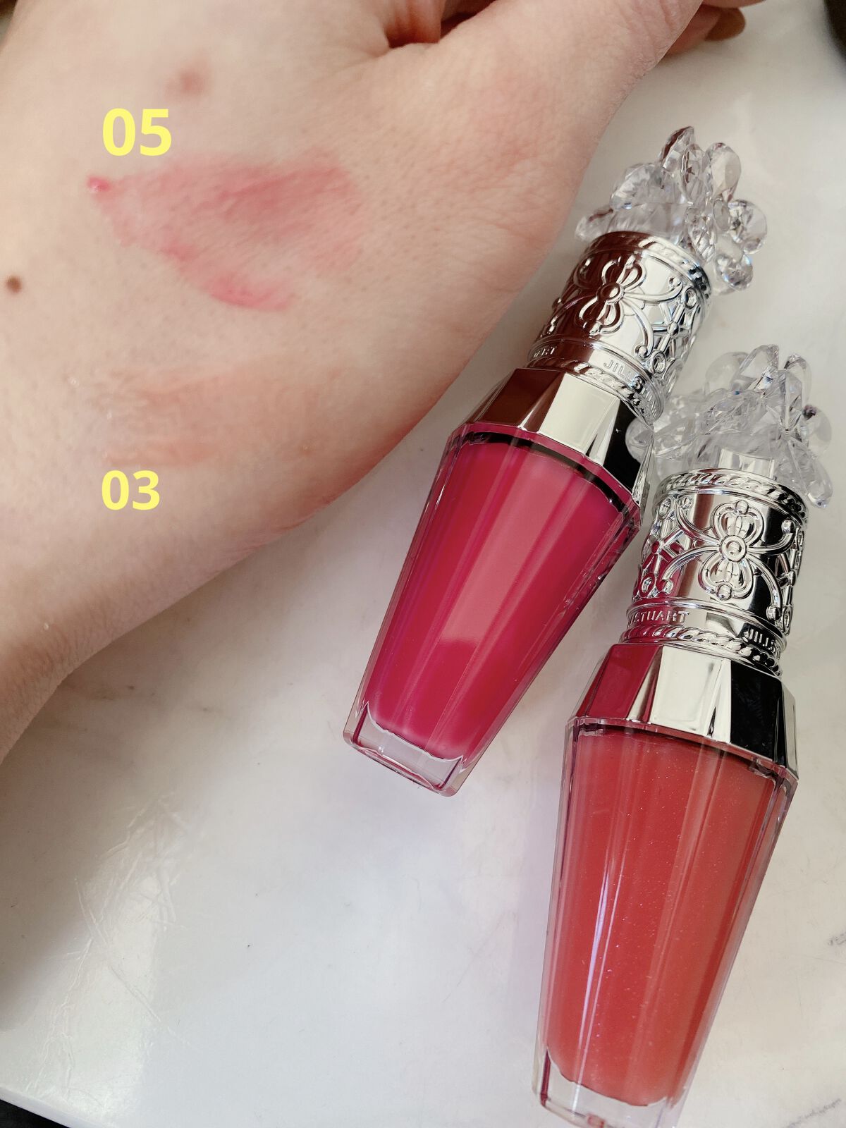 ジルスチュアート　クリスタルブルーム　リップブーケ セラム/JILL STUART/リッププランパーを使ったクチコミ（2枚目）