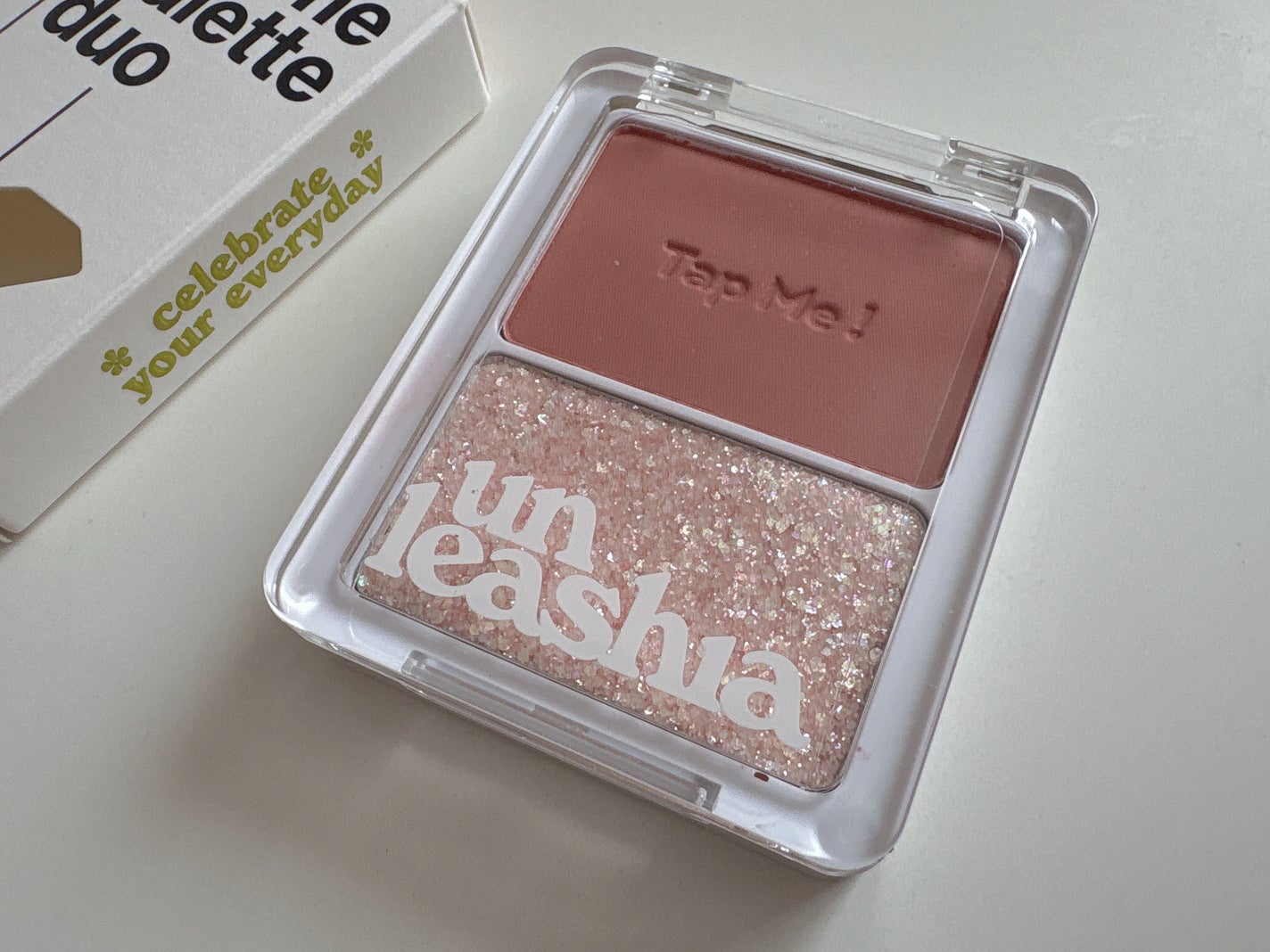 タップミー パレットデュオ/unleashia/アイシャドウパレットを使ったクチコミ(2枚目)