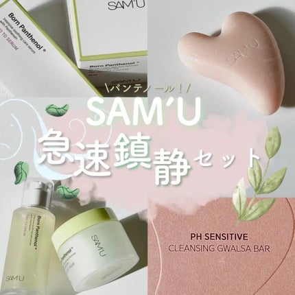 PHセンシティブクレンジングカッサバー/SAM'U/その他洗顔料を使ったクチコミ(1枚目)