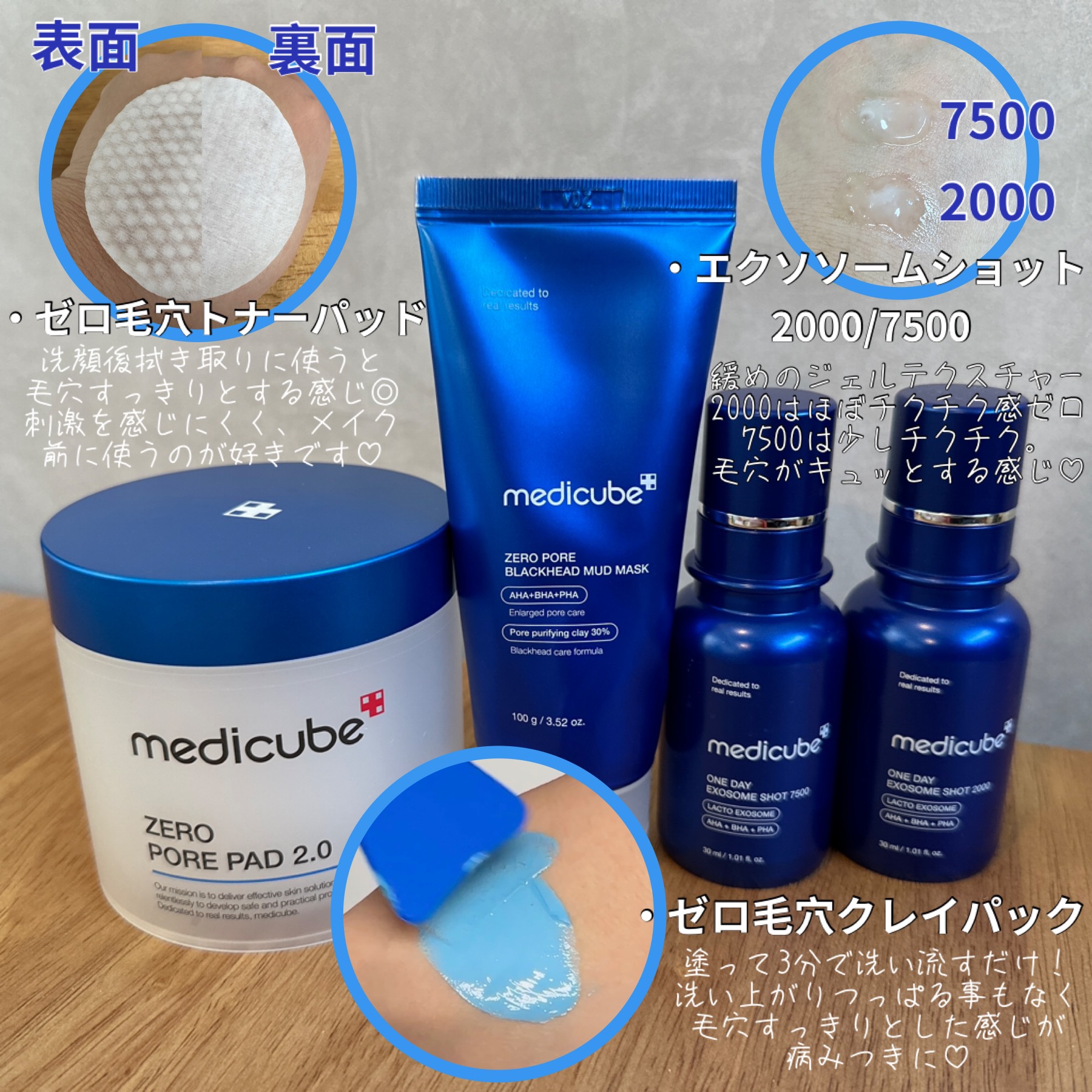 ゼロ1DAYエクソソームショット7500/MEDICUBE/美容液を使ったクチコミ（2枚目）