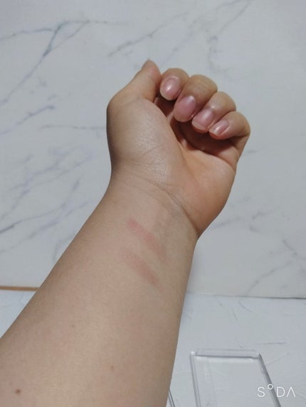 チークブラッシュ/CEZANNE/パウダーチークを使ったクチコミ(3枚目)