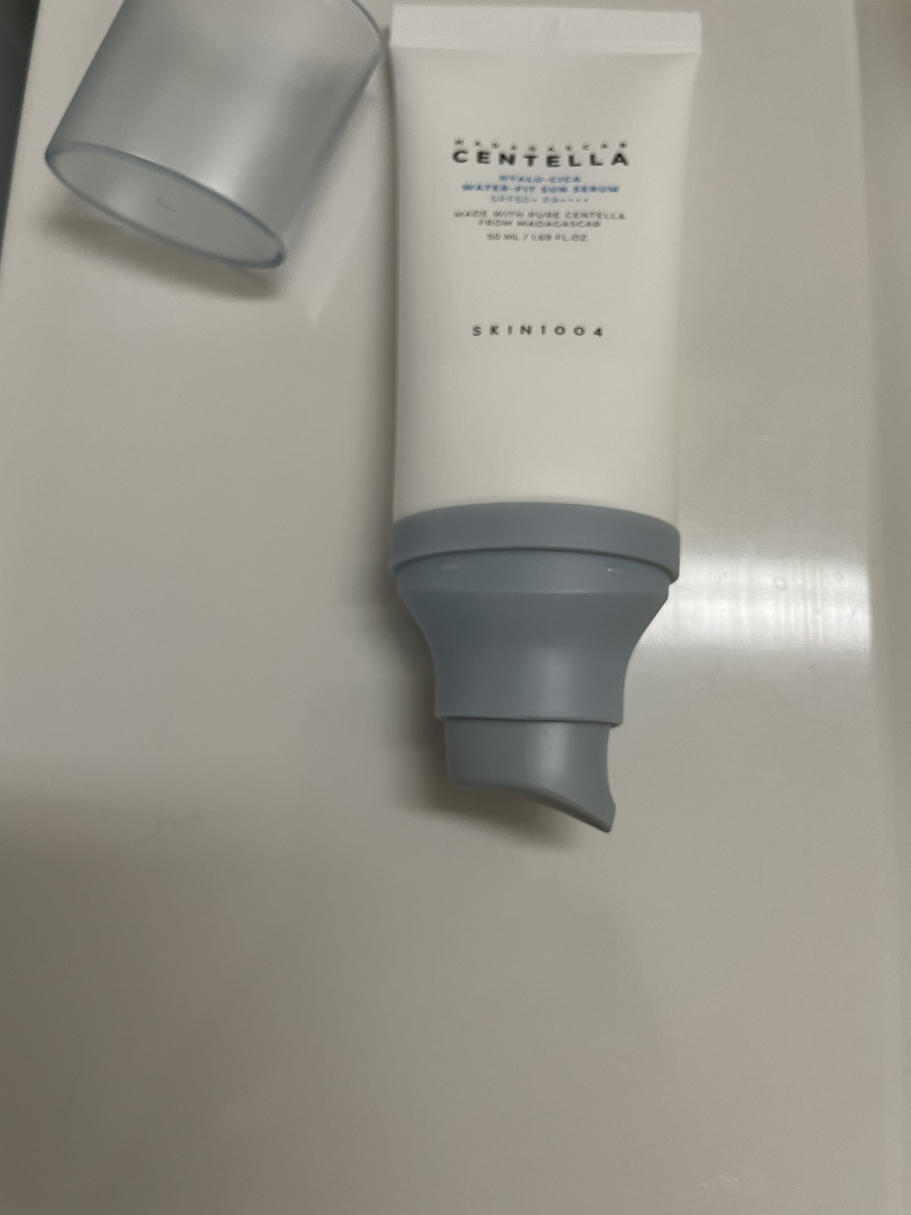 ヒアルーシカ ウォーターフィット サンセラム/SKIN1004/日焼け止めローションを使ったクチコミ（2枚目）