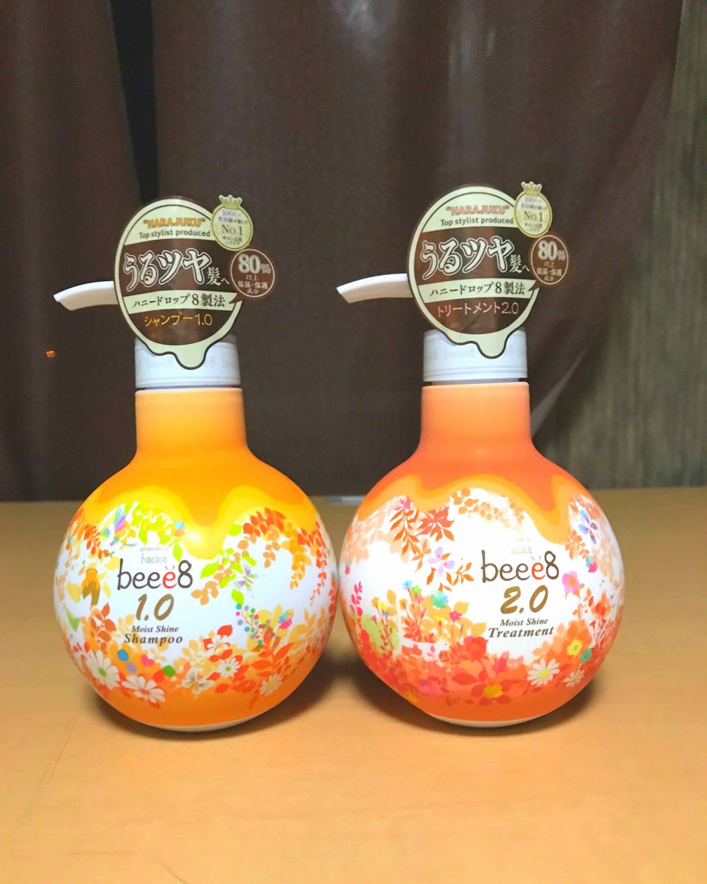 モイストシャイン シャンプー1.0／モイストシャイン トリートメント2.0/beee8/市販シャンプーを使ったクチコミ（1枚目）