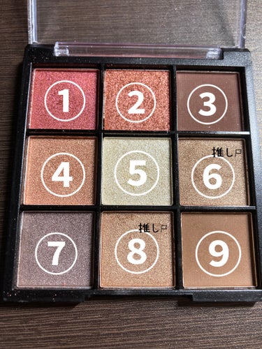 UR GLAM　BLOOMING EYE COLOR PALETTE/U R GLAM/アイシャドウパレットを使ったクチコミ（2枚目）