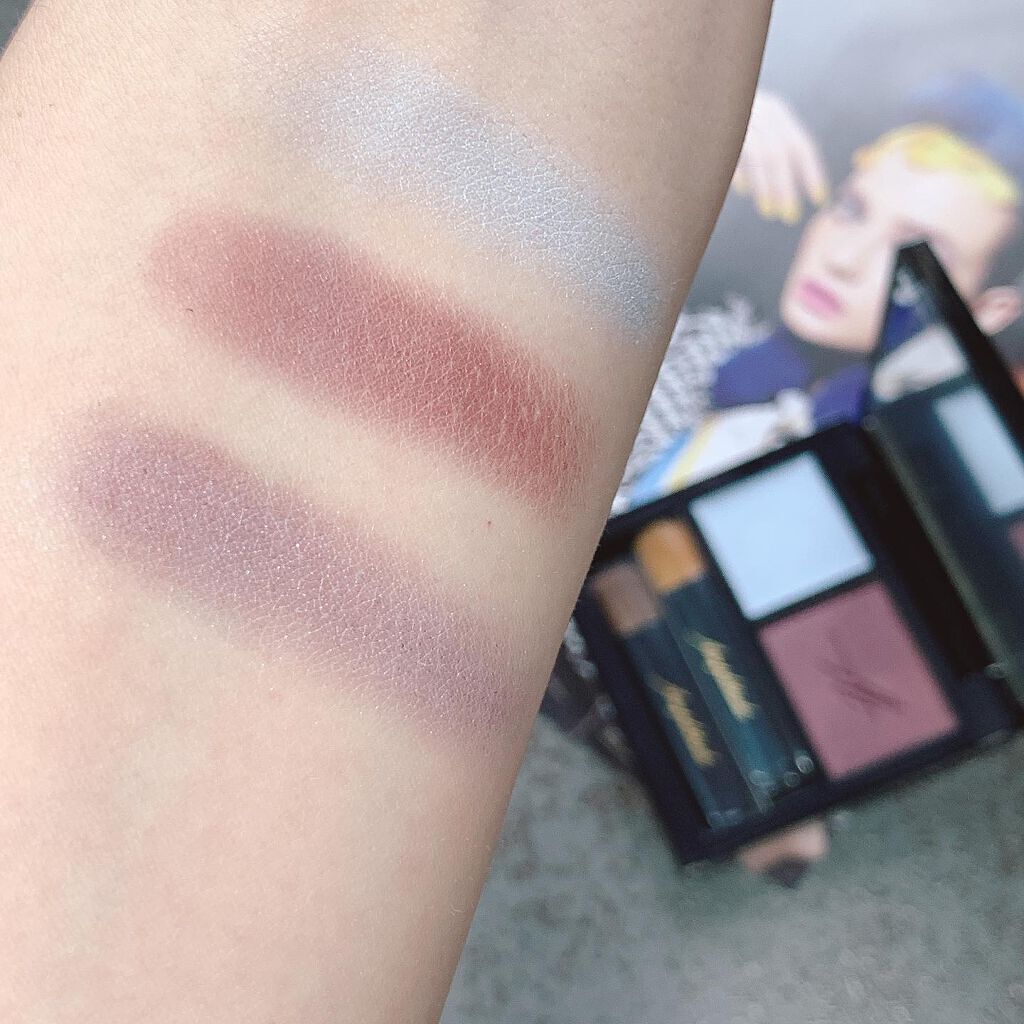 コンスピキュアス ダブルアイズ/Amplitude/アイシャドウパレットを使ったクチコミ(3枚目)