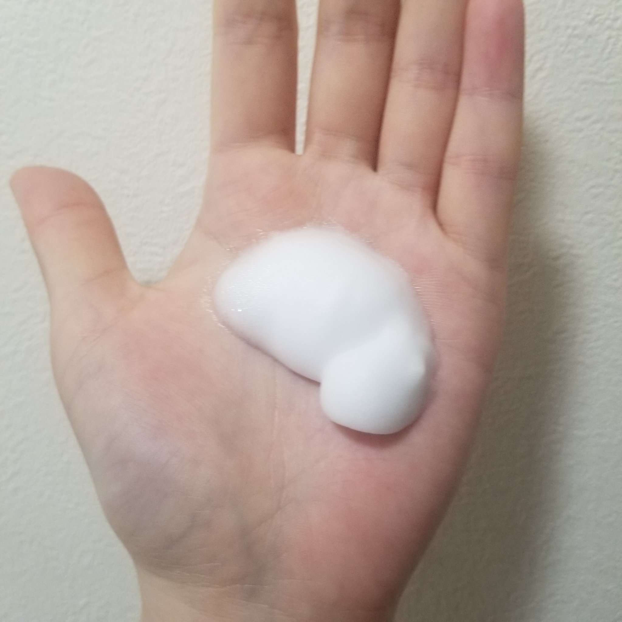 泡の洗顔料/カウブランド無添加/泡洗顔を使ったクチコミ（2枚目）