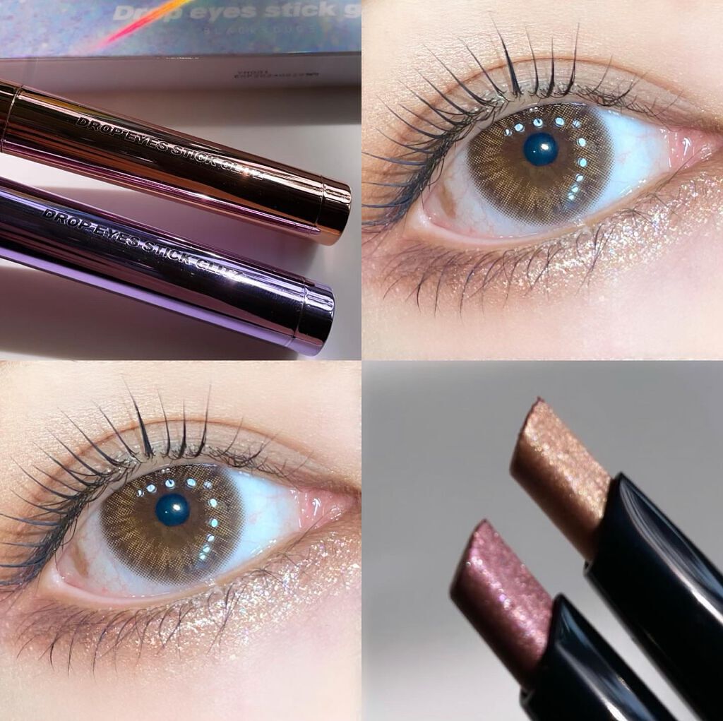 ドロップアイズスティックグリッツ/BLACK ROUGE/スティックアイシャドウを使ったクチコミ(1枚目)