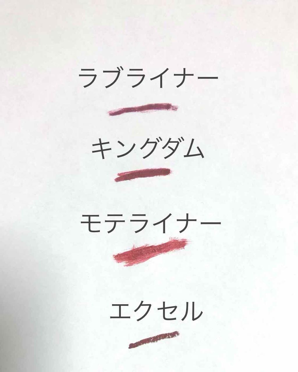 モテライナー リキッド/UZU BY FLOWFUSHI/リキッドアイライナーを使ったクチコミ（3枚目）