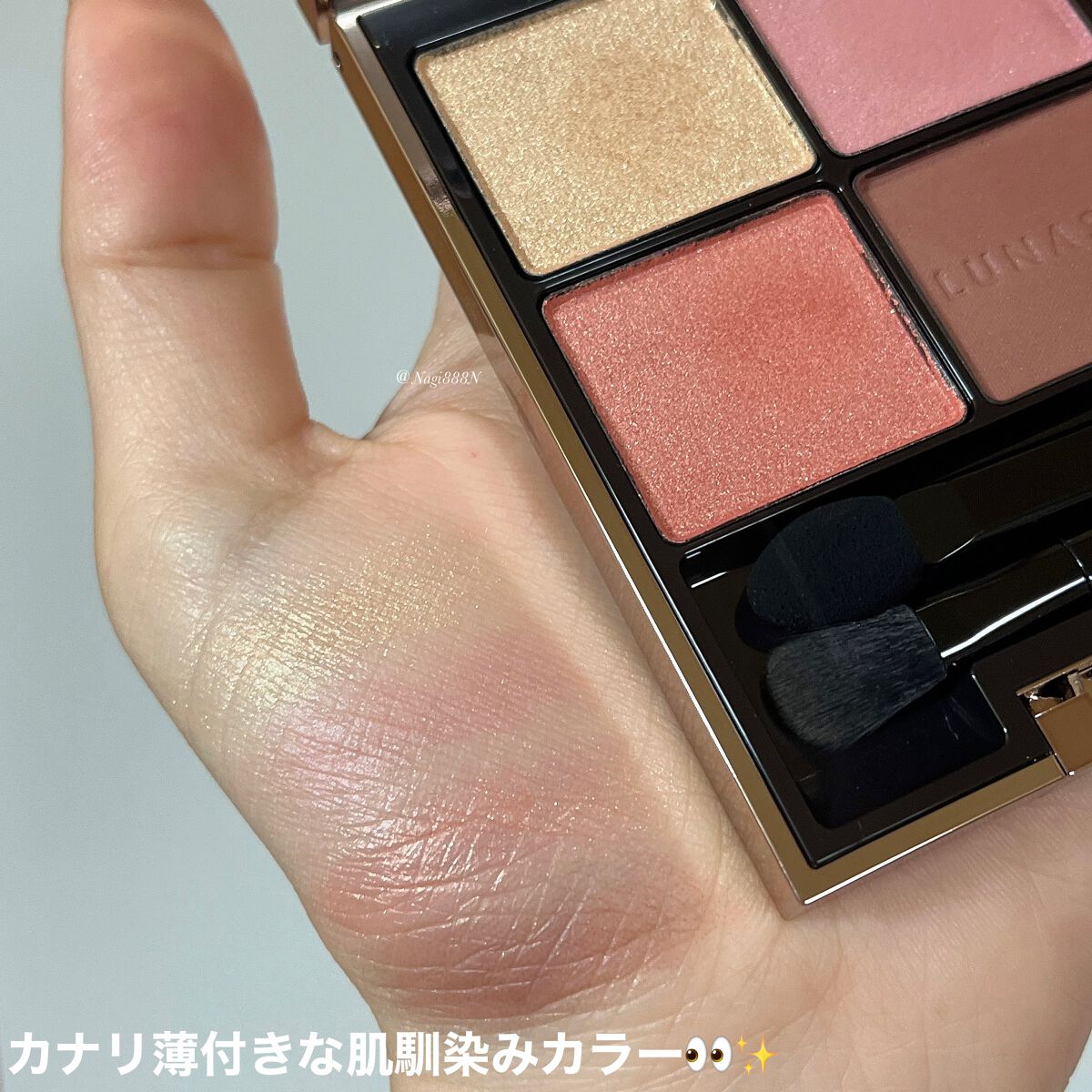 アイカラーレーション/LUNASOL/アイシャドウパレットを使ったクチコミ(4枚目)