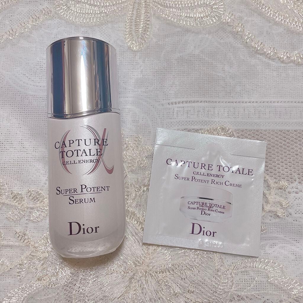 【旧】カプチュール トータル セル ENGY スーパー セラム/Dior/美容液を使ったクチコミ(1枚目)