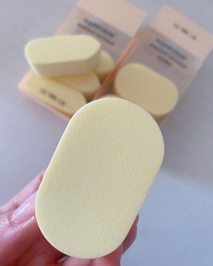 ハッピーリムメイクアップスポンジ Jumbo/THE TOOL LAB/パフ・スポンジを使ったクチコミ(4枚目)