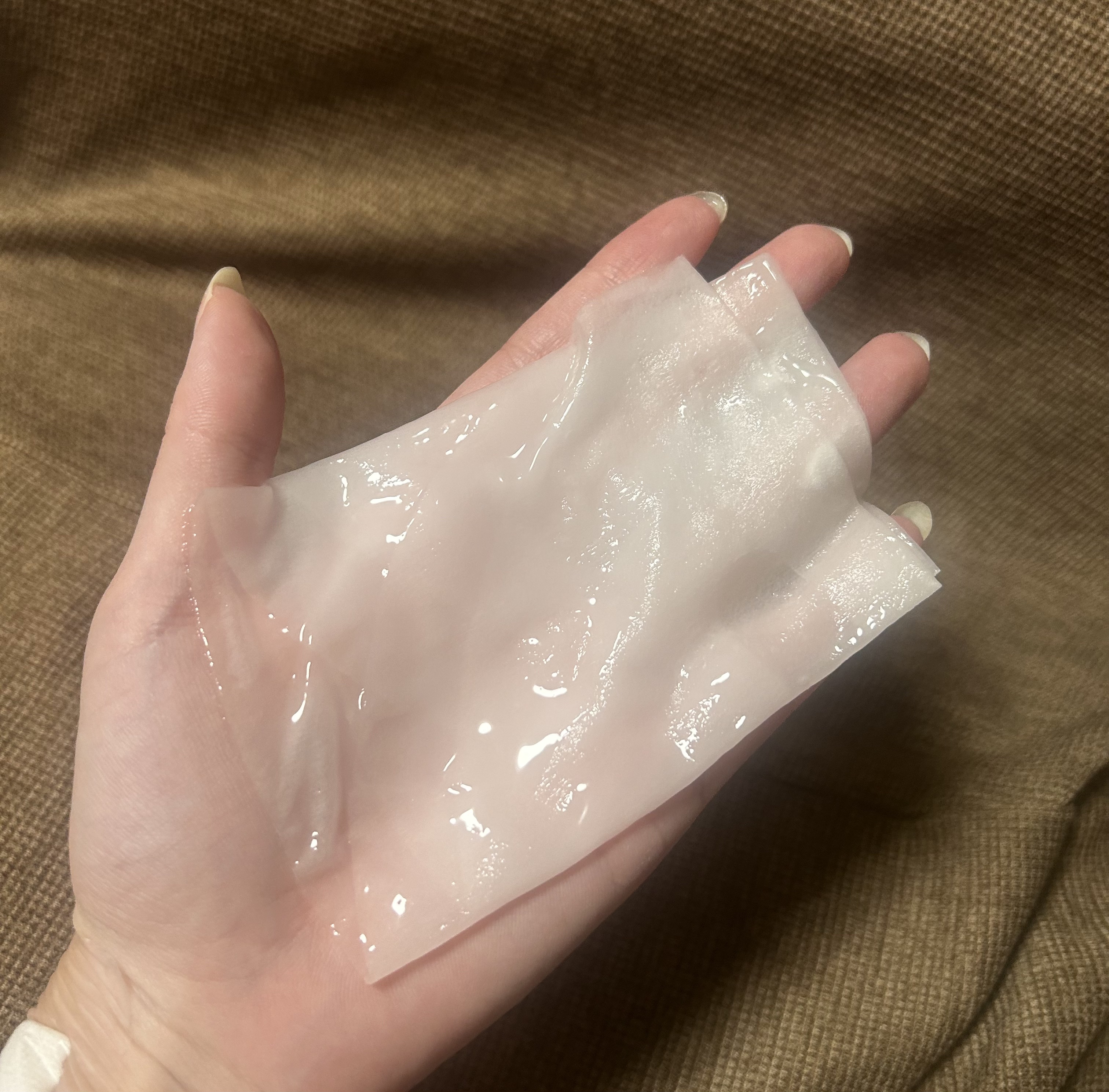 2番 うるもち65％コラーゲンシートマスク/numbuzin/シートマスク・パックを使ったクチコミ（2枚目）