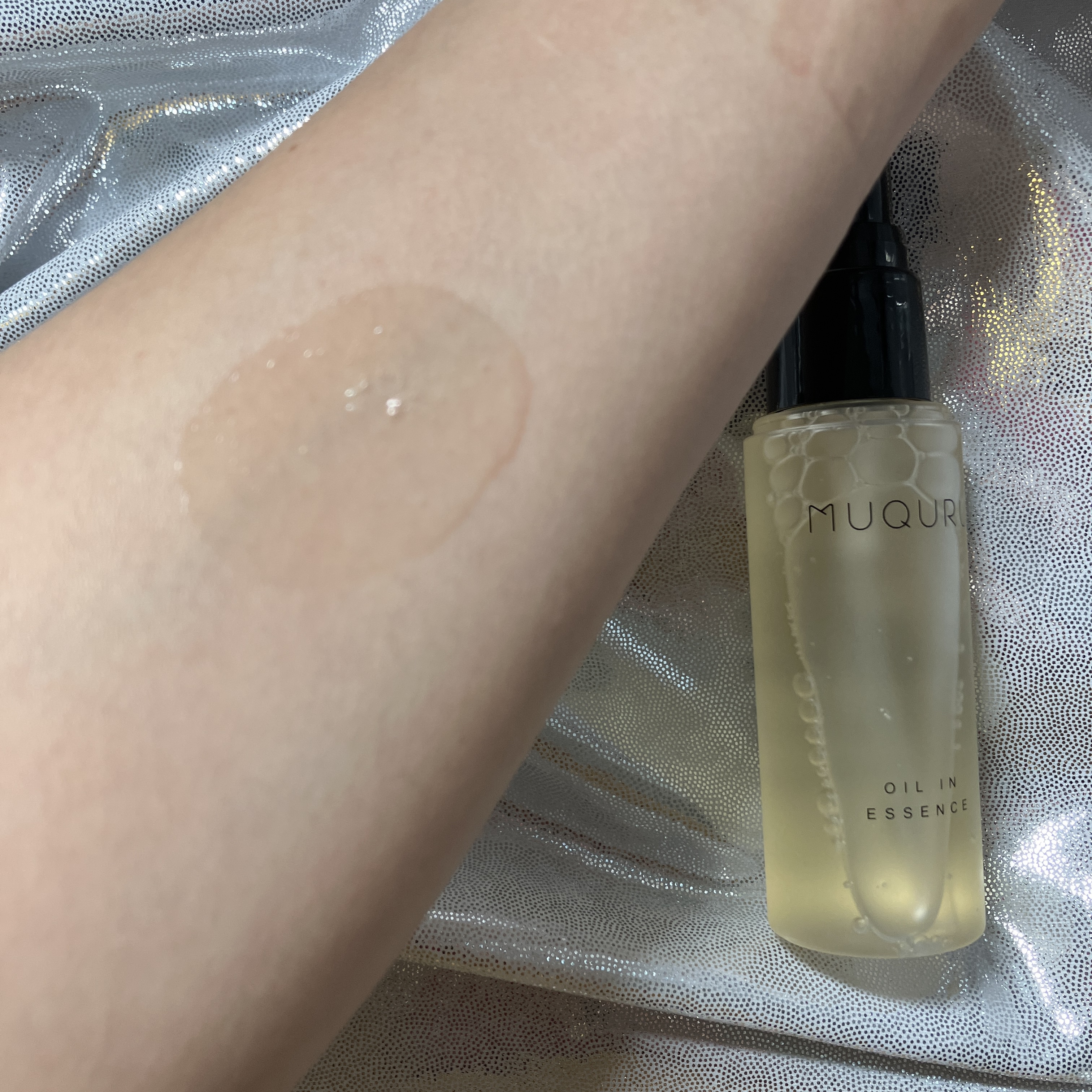 オイルインエッセンス/MUQURU/ブースター・導入液を使ったクチコミ（2枚目）