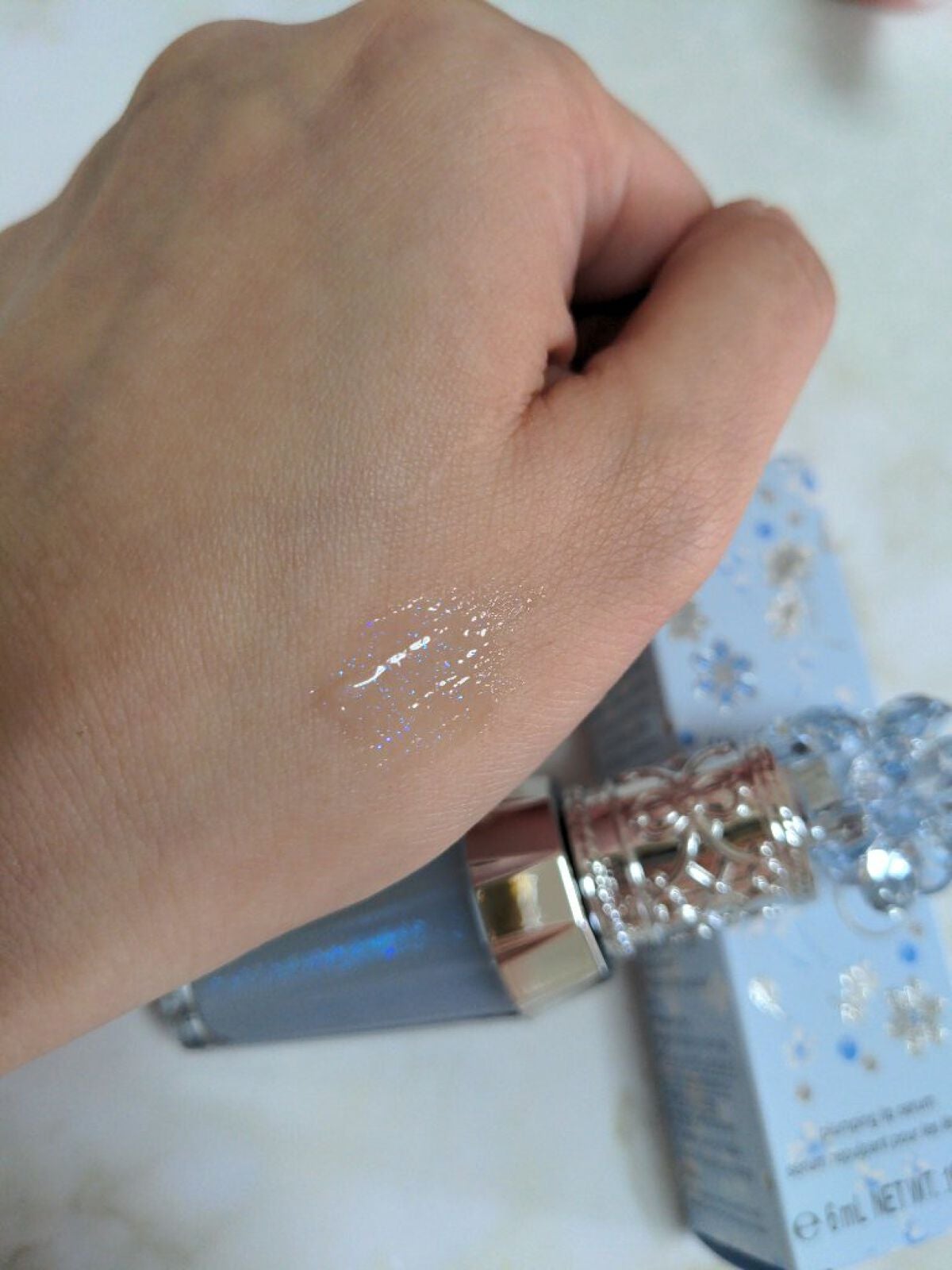 サムシングピュアブルー セント リップブーケ セラム/JILL STUART/リップ美容液を使ったクチコミ(2枚目)