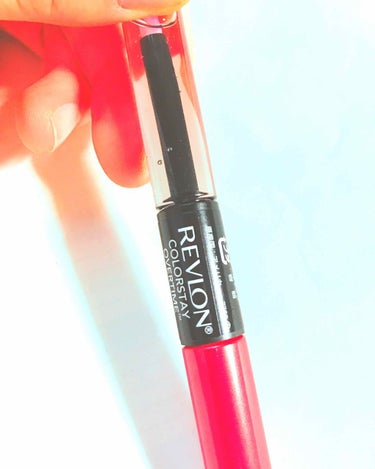 カラーステイ オーバータイム リップカラー/REVLON/リップグロスを使ったクチコミ（1枚目）