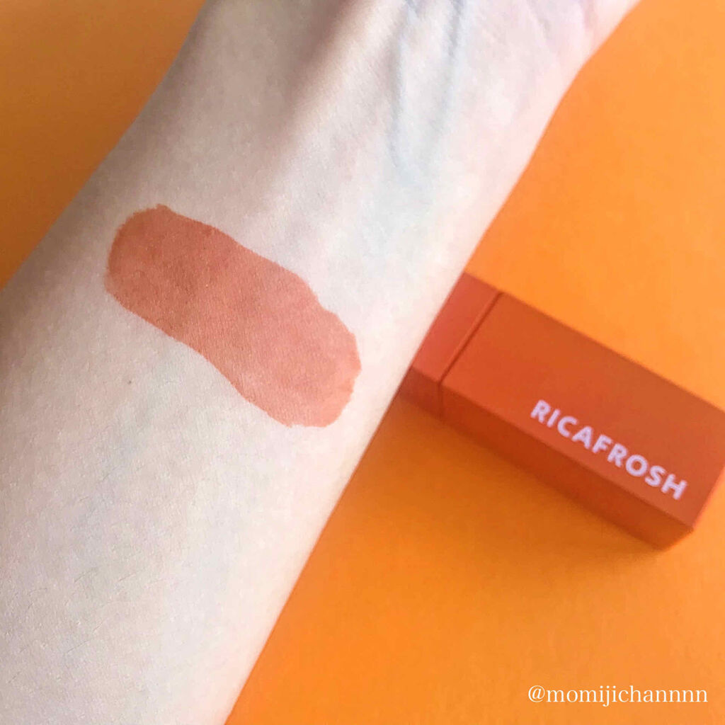 ジューシーリブティント/RICAFROSH/リップティントを使ったクチコミ（3枚目）