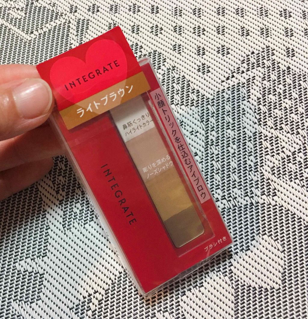 ビューティートリックアイブロー/インテグレート/パウダーアイブロウを使ったクチコミ（1枚目）