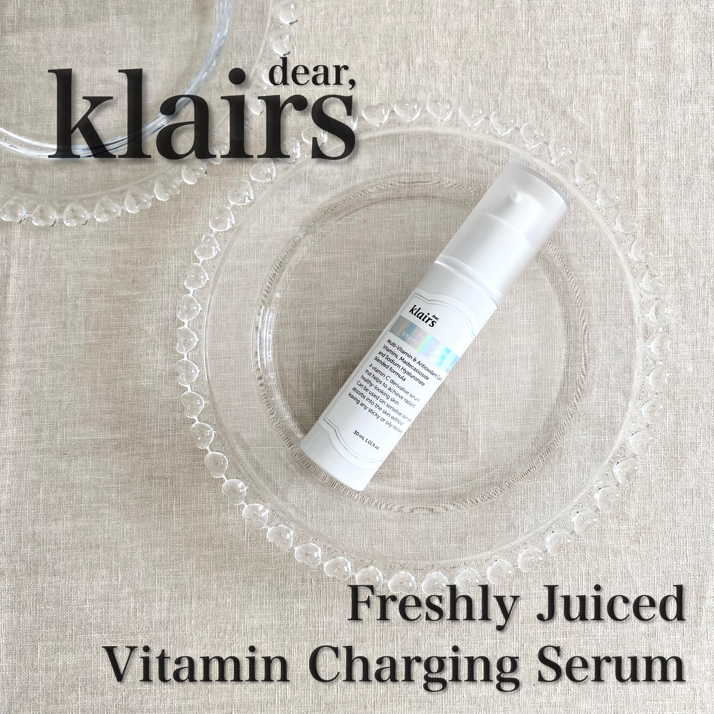 フレッシュリージュースドビタミンチャージングセラム(30ml)/Klairs/美容液を使ったクチコミ（1枚目）