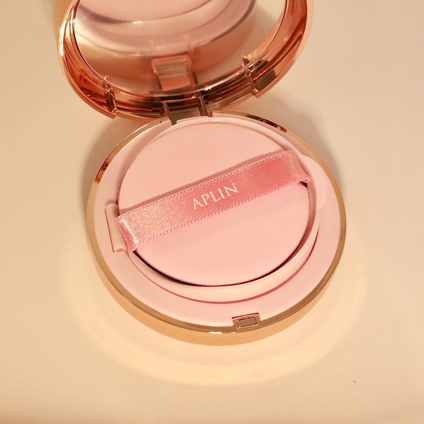 ピンクティーツリーカバークッション/APLIN/クッションファンデーションを使ったクチコミ（2枚目）