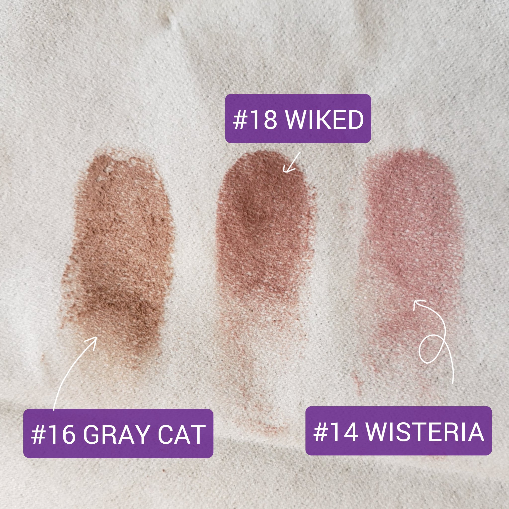 マイフェイブピースアイシャドウ 18 ウィキッド(WICKED)/HOLIKA HOLIKA/単色アイシャドウを使ったクチコミ（2枚目）