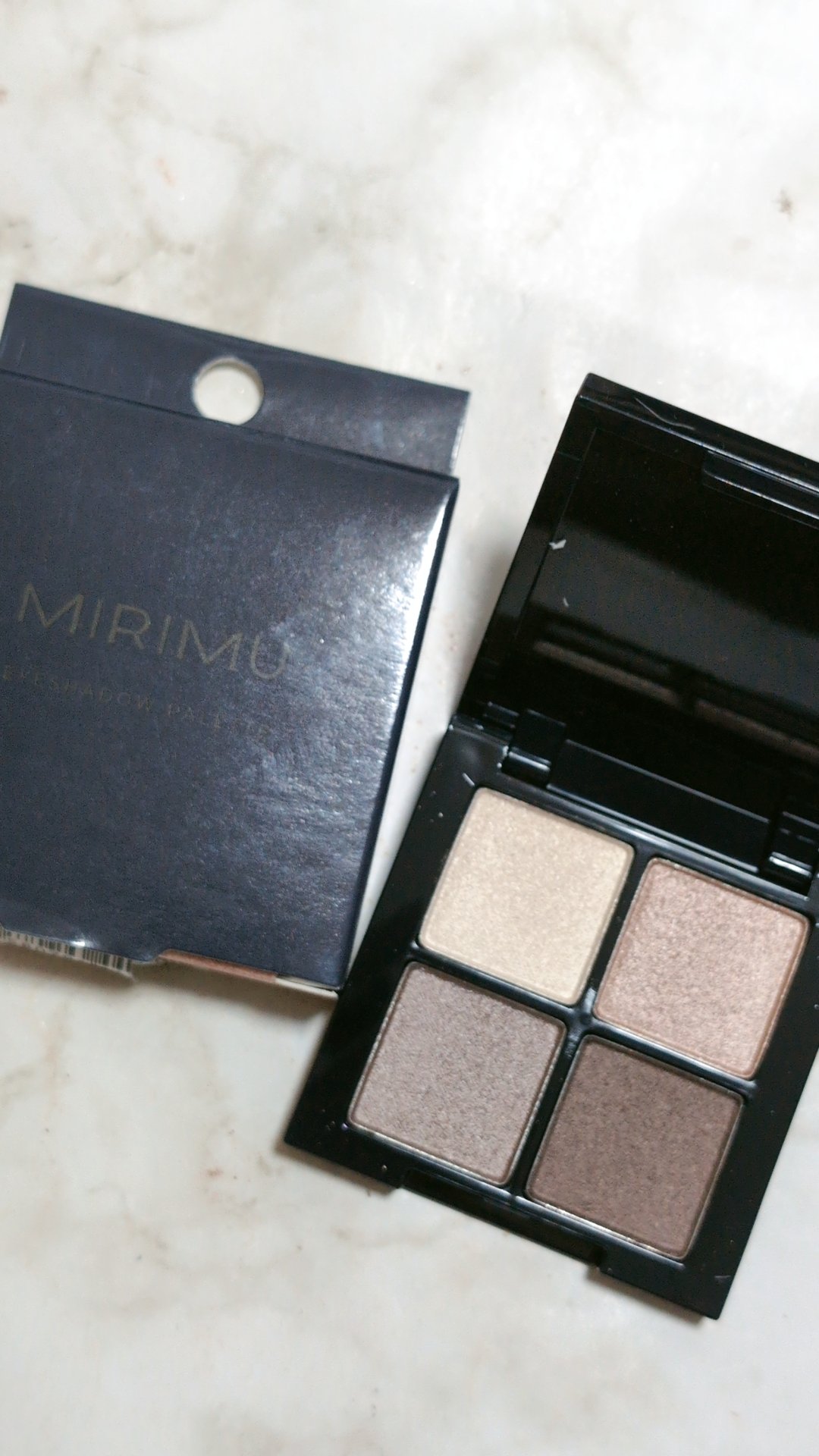 アイシャドウパレット モーヴグレース(サテン)/MIRIMU/アイシャドウパレットを使ったクチコミ（1枚目）