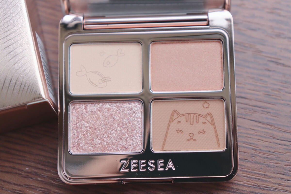 アニマルアイシャドウ(4シェード)/ZEESEA/アイシャドウパレットを使ったクチコミ(6枚目)