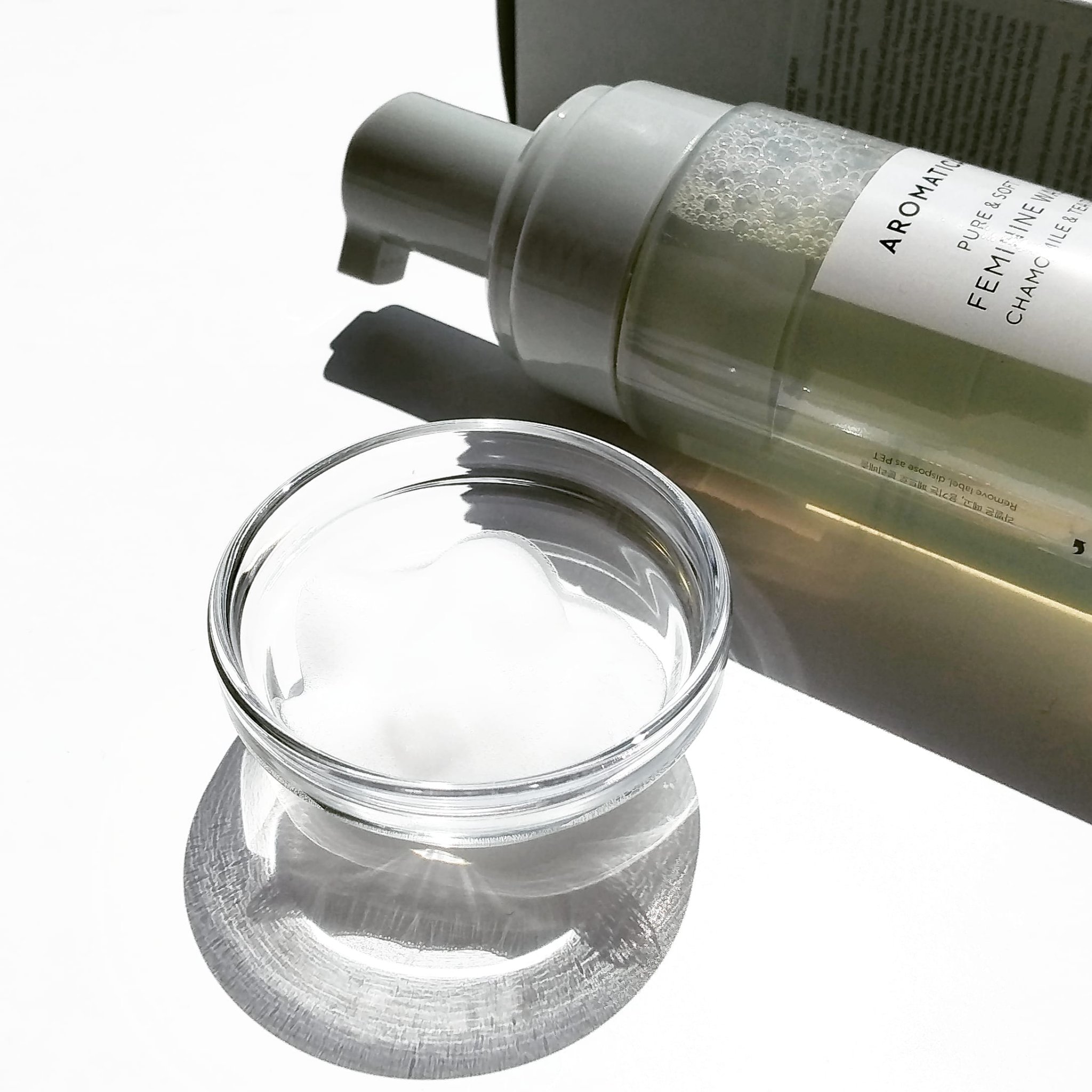 ピュア＆ソフトデリケートゾーンソープカモミール＆ティーツリー/AROMATICA/デリケートゾーンケアを使ったクチコミ（2枚目）