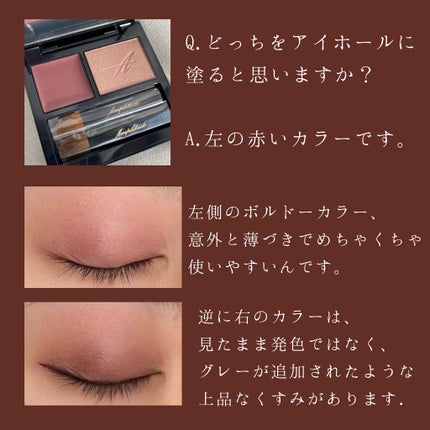 コンスピキュアス ダブルアイズ/Amplitude/アイシャドウパレットを使ったクチコミ(3枚目)