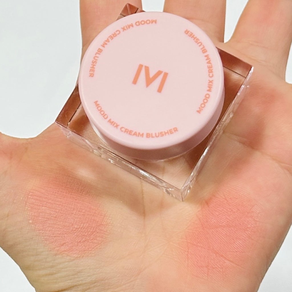 ムードミックスクリームブラッシャー/MAD PEACH/ジェル・クリームチークを使ったクチコミ(1枚目)