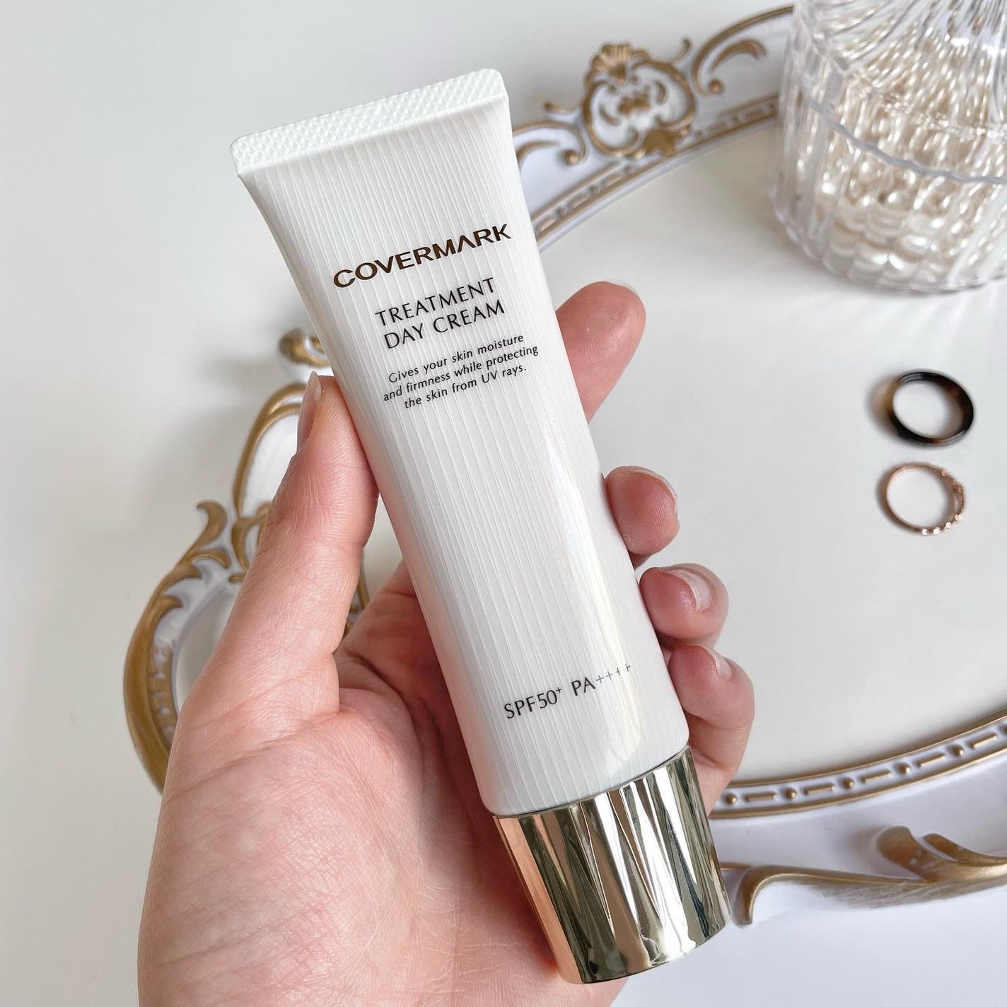 トリートメント デイ クリーム/COVERMARK/日焼け止めクリームを使ったクチコミ(2枚目)