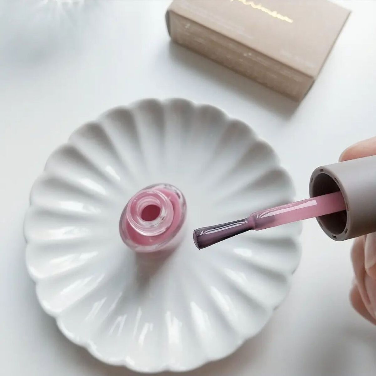 ネイルポリッシュ  08 チークピンク/Ririmew/マニキュアを使ったクチコミ（3枚目）