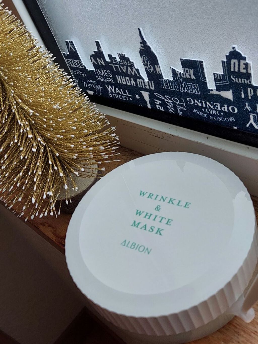 リンクル&ホワイト マスク/ALBION/シートマスク・パックを使ったクチコミ(1枚目)