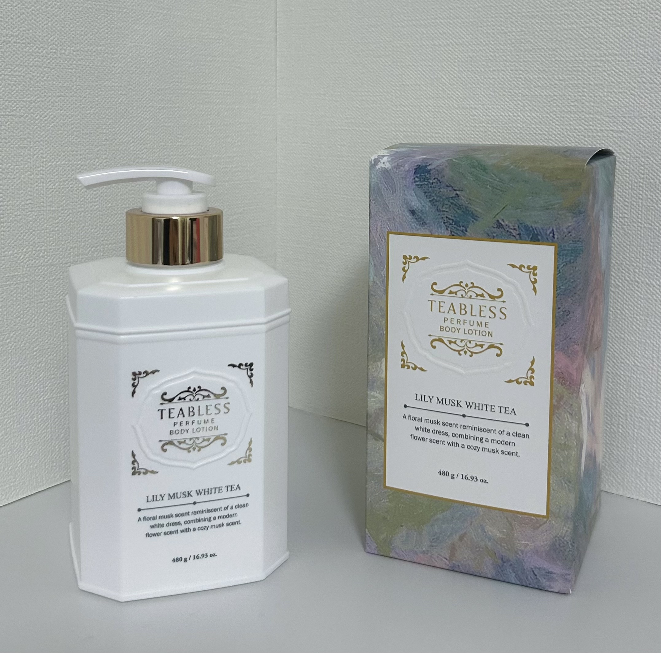 パフュームボディローション リリィムスクホワイトティー/TEABLESS/ボディローションを使ったクチコミ（2枚目）