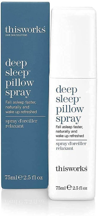 this works deep sleep pillow spray